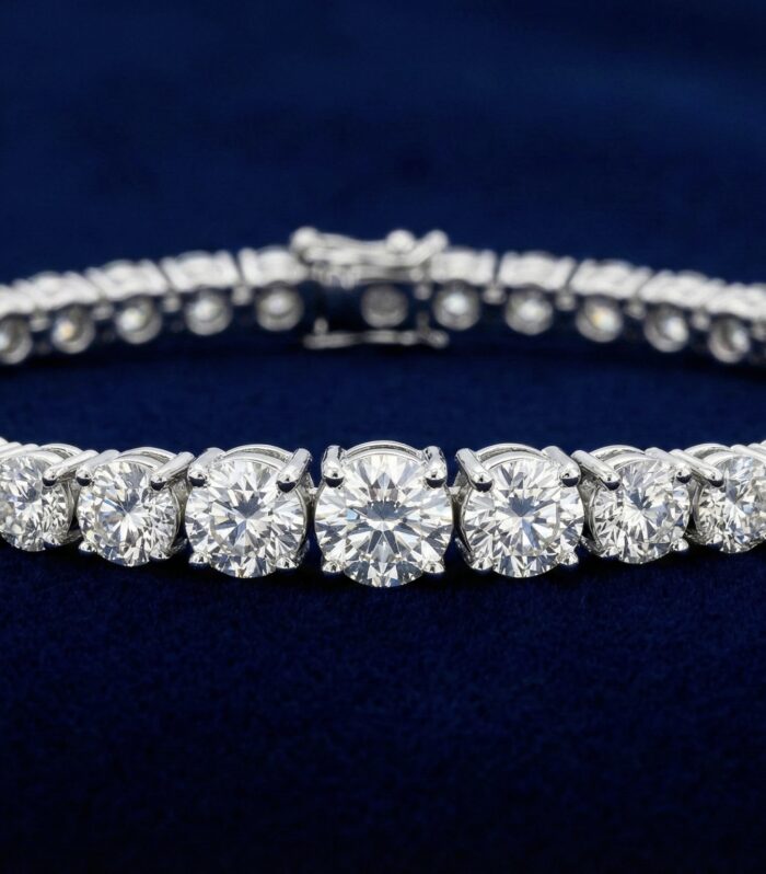 Graduated Diamond Tennis Bracelet
