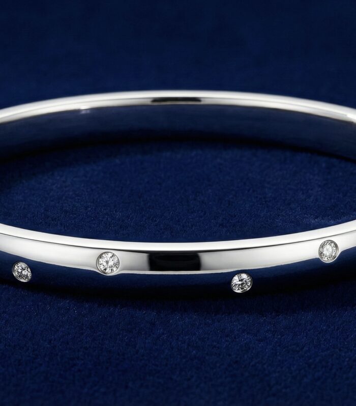 Diamond Accent Bangle Bracelet