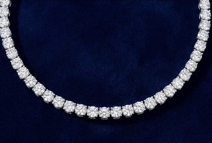 Classic Diamond Tennis Necklace
